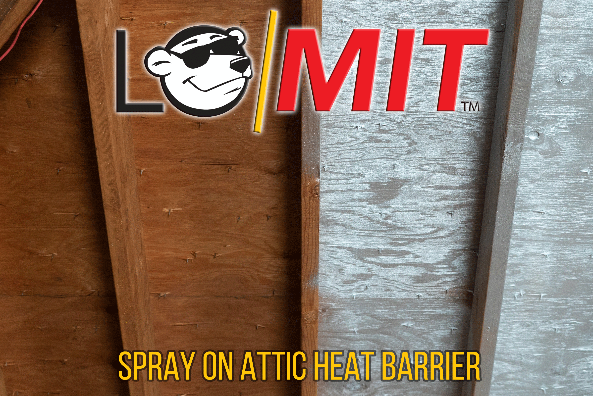 LO/MIT-II MAX Radiant Barrier Spray - 5 Gallon Attic Heat Reflective Paint (Covers 2,000 sqft)